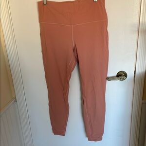 Lululemon Women's Pink High-Waisted Pants